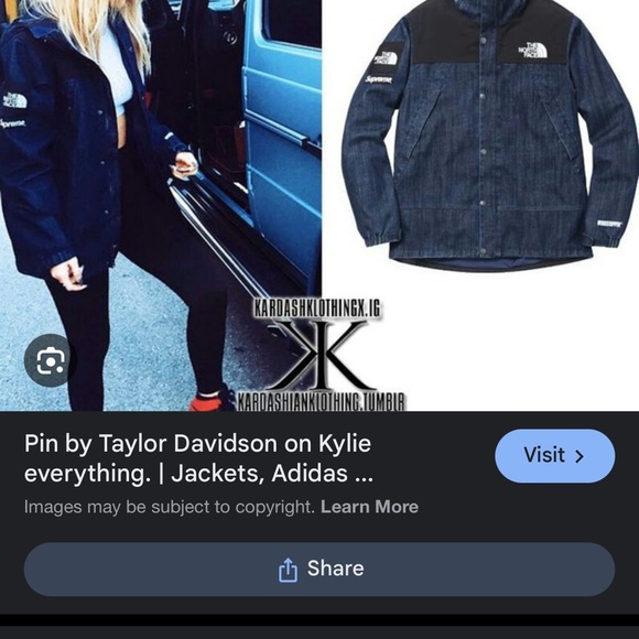 Supreme The North Face Denim Dot Shot Jacket. Worn twice. In great condition!! - Picture 8 of 16